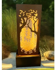 Andria Zinc Metal Water Feature