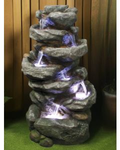 Six Fall Rock Water Feature