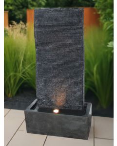 Ramsey Black Wall Water Feature