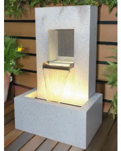 Martos Zinc Metal Water Feature