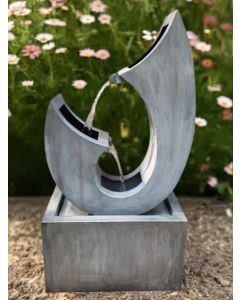 Trento Zinc Metal Water Feature