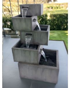 Ferentino Zinc Metal Water Feature