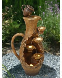 Large Open Handle Urn Water Feature
