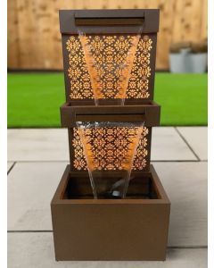 Corato Zinc Metal Water Feature