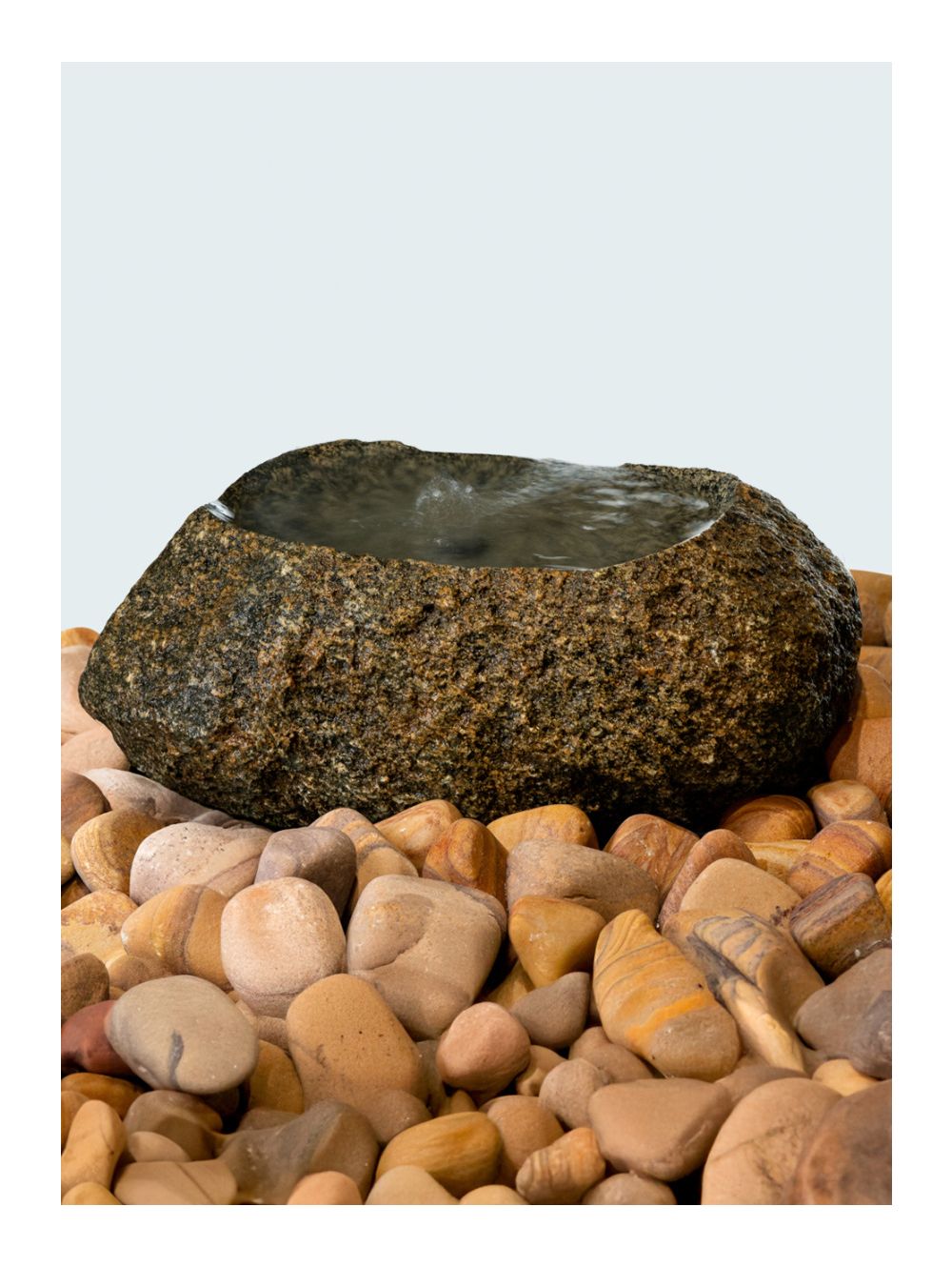 Babbling Natural Boulder Water Feature Waterfeatures