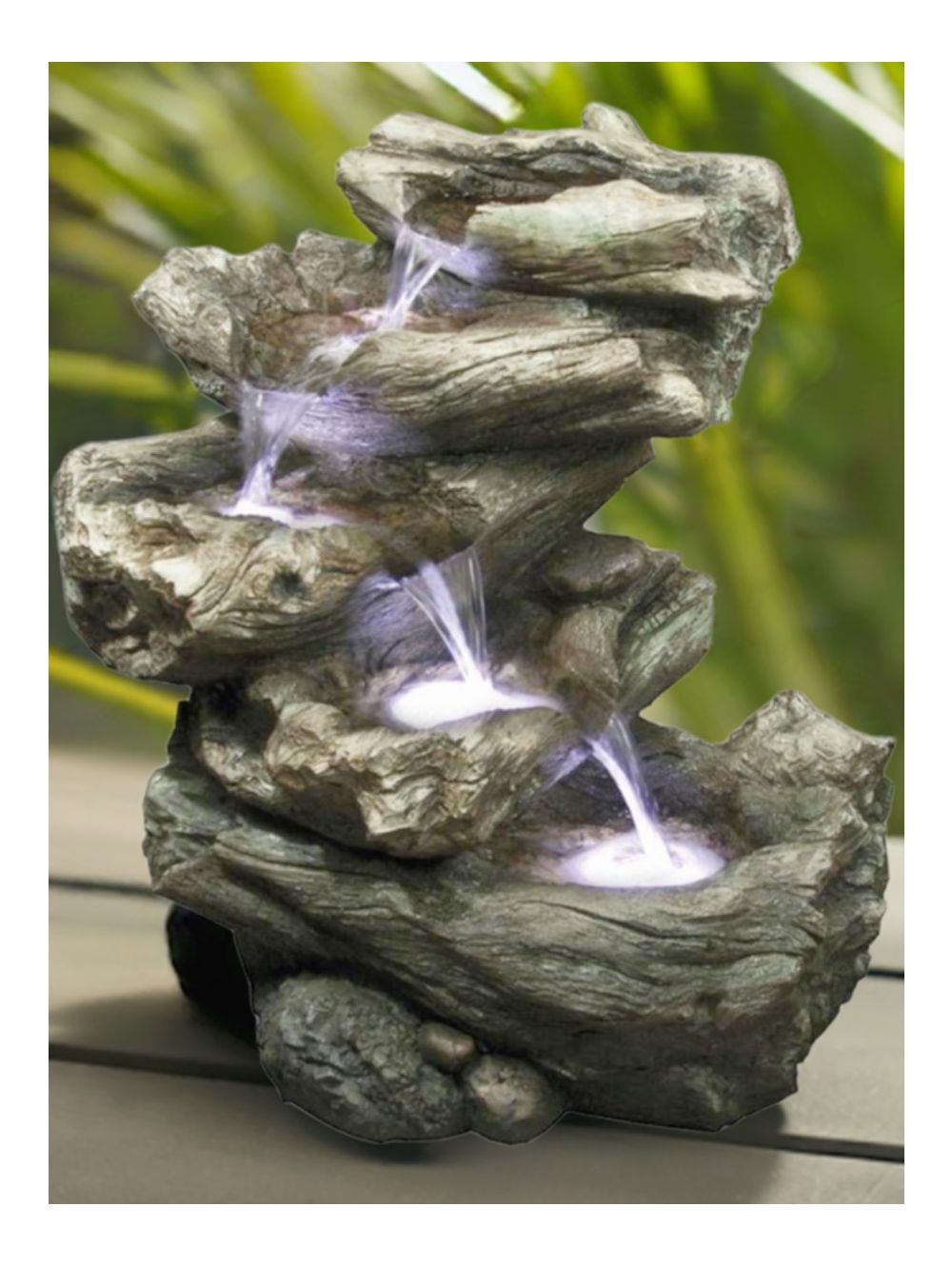 String Water Feature Fall 4 Fall Driftwood Water Feature by Aqua Creations - WaterFeatures