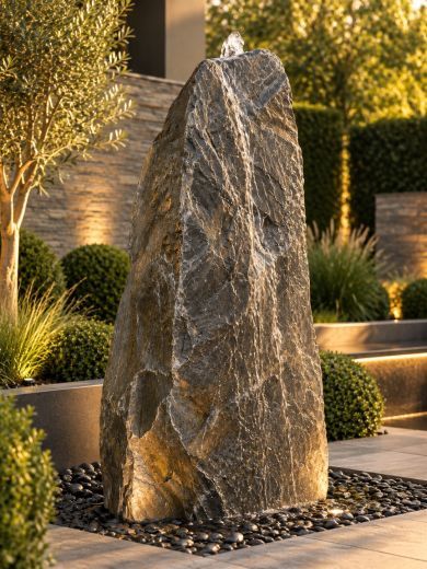 Allia Slate Monolith Water Feature 154cm No. 194