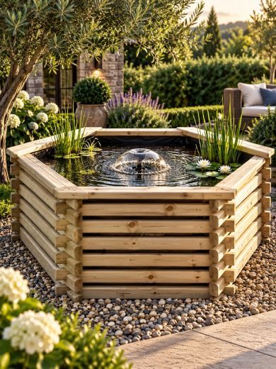 175 Gallon Swedish Deck Pond