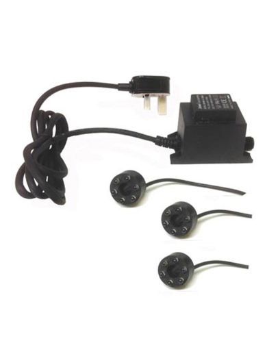 Three LED Light Rings