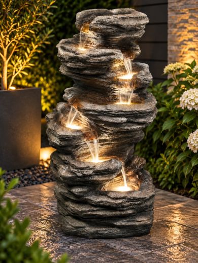 Six Fall Slate Water Feature