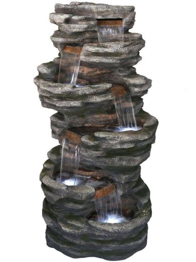 Washington Slate Falls 202cm Water Feature