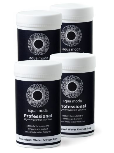 4 pots of aqua moda professional Algae prevention solution