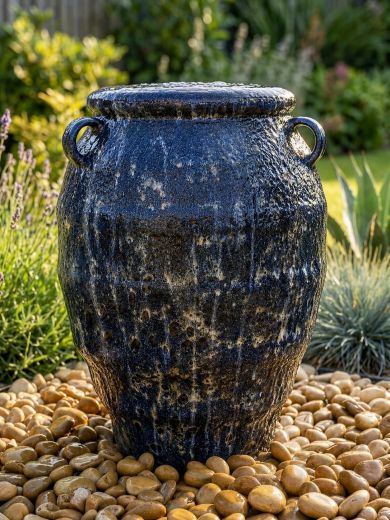 Aegean Urn Ceramic Fountain
