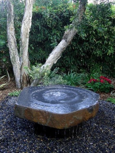 Miren XXL Babbling Basalt Fountain Stone Only