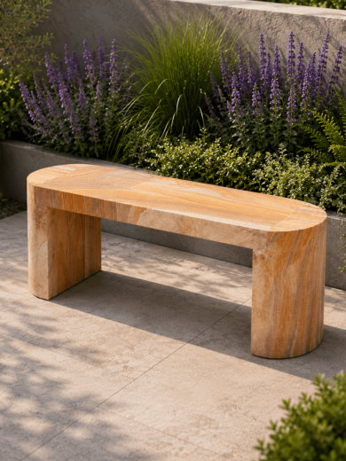 Florence Rainbow Sandstone Bench
