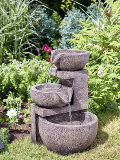 Solar Genoa Cascade Water Feature