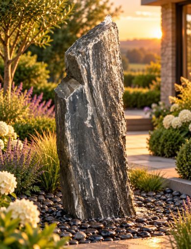 Allia Slate Monolith Water Feature 96cm No. 159