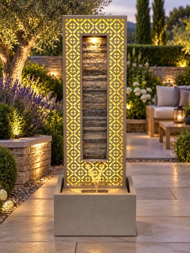 Granville Zinc Metal Water Feature