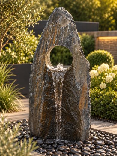Allia Slate Hololith Water Feature 102cm No. 160