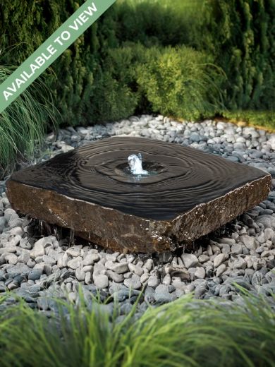 Miren Extra Large Babbling Basalt Water Feature