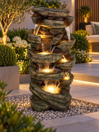 Monkstown Rock Falls 150cm Water Feature