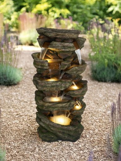 Monkstown Rock Falls 150cm Water Feature