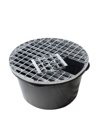 66cm Pebble Pool and Grid Water Feature Reservoir