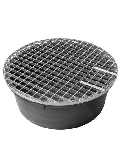 90cm Pebble Pool And Grid Water Feature Reservoir