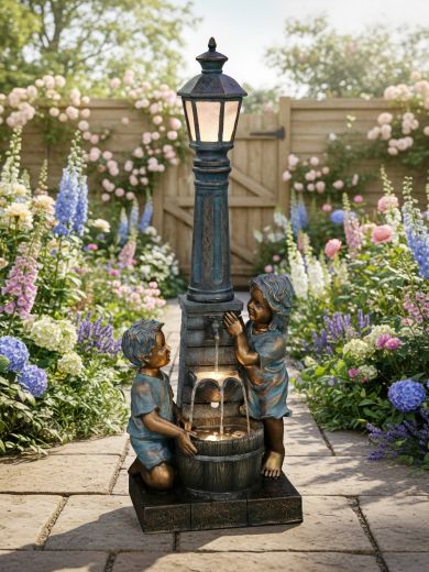 Ardmore Lamp Post Fountain Water Feature