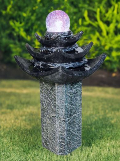 Large LED Crystal Ball Water Feature