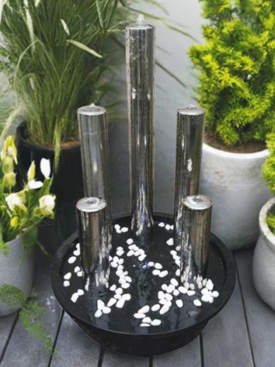 Foshan Steel Columns Water Feature