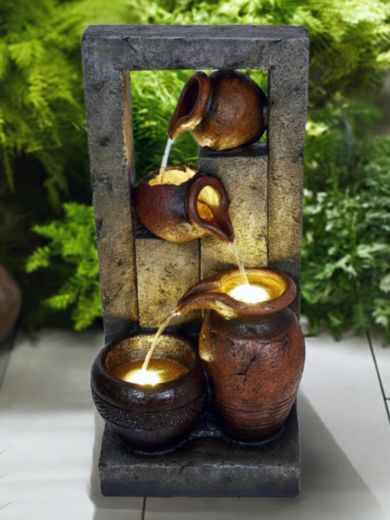 Vilamoura Pouring Pots Water Feature