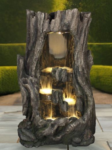 Large Hollow Falls 133cm Water Feature