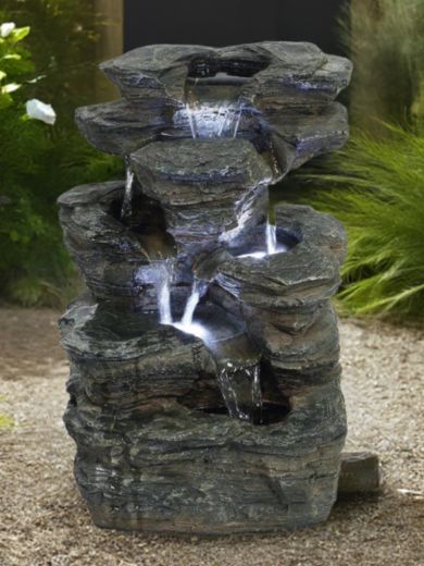 Indiana Slate Falls Water Feature