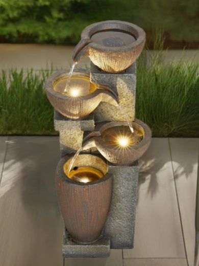 Sandwell Pouring Bowls Water Feature