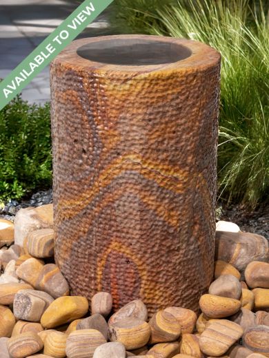 Rhyme Rainbow Sandstone 50cm Column Water Feature