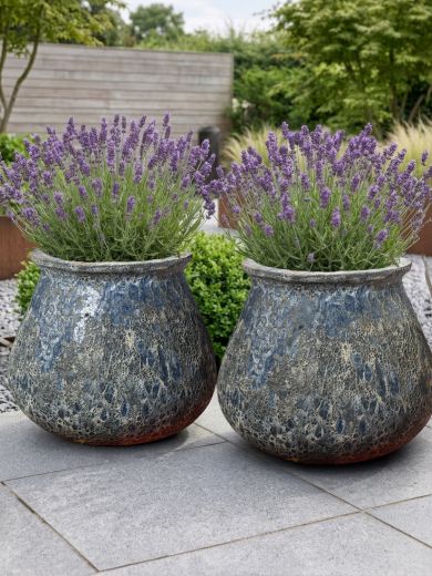 Santorini Planter Duo
