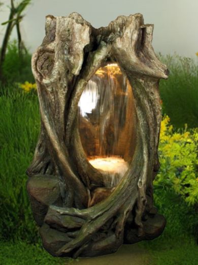 Open Woodland Falls Water Feature