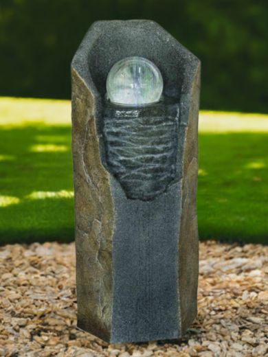 Causeway Stone Crystal Ball Water Feature