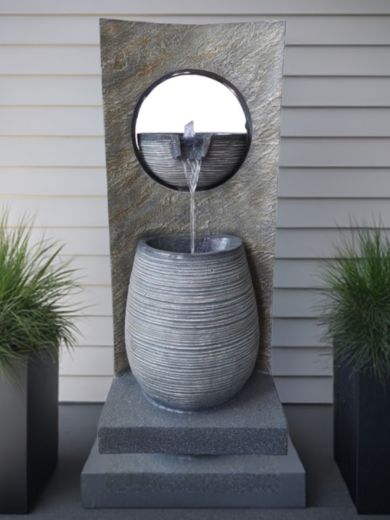 Newport Pouring Bowl Water Feature