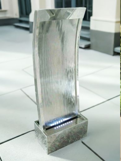 Peking Stainless Steel Wall Water Feature