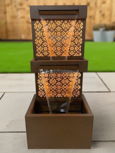 Corato Zinc Metal Water Feature