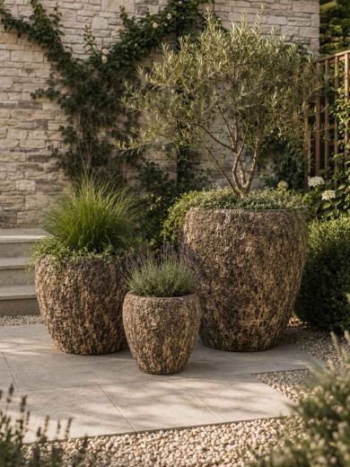 Vulcan Trio Planters