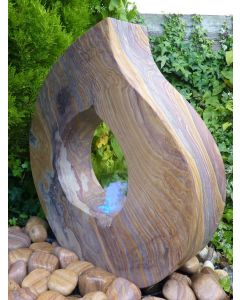 Rainbow Babbling Flame Water Feature