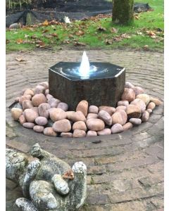 Babbling Basalt Column Polished Dished Top 