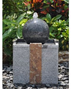 Solar Granite Drava Water Feature