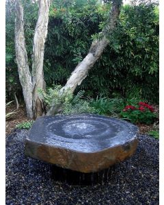 Miren Extra Large Babbling Basalt Water Feature Kit