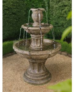 3 Tier Classic Stone Fountain Water Feature