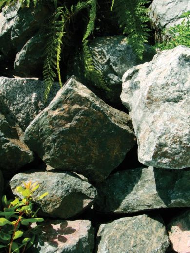 Forest Green Rockery Stone Bulk Pallet