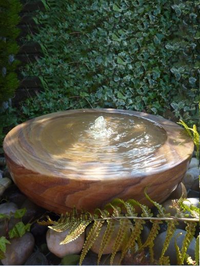 Rainbow Sandstone Babbling Bowl Water Feature